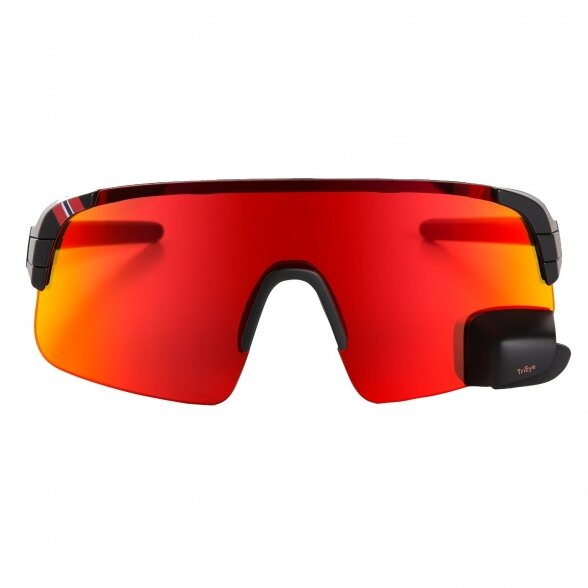 Akiniai su veidrodėliu TriEye View Sport Revo, frame black, lens red, size M/L, cat. 3 3