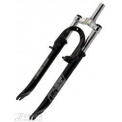 Suspension fork 24", 1", 220/130mm silver