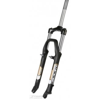 suspension fork ZOOM 565 AMS, 26", 1", 210 mm / thread 85 mm, cone: 30,0 mm, matt-black,for V and Discbrake (IS) , adjus