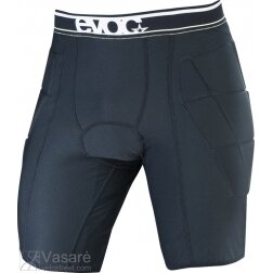 Apsauginės smūgius sugeriančios kelnaitės su paminkštinimu EVOC CRASH PANTS PAD // Black