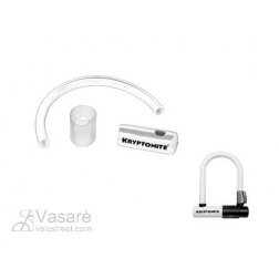 Skin Kryptonite U-tipe lock MINI3.25 white