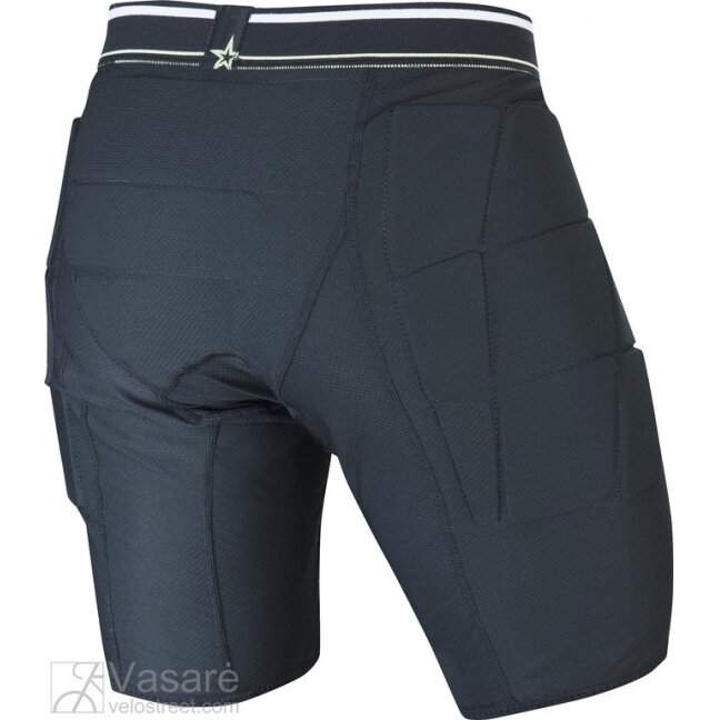 Apsauginės smūgius sugeriančios kelnaitės EVOC CRASH PANTS // Black 1