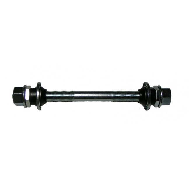 Axle front 2318A, 3/8'' x 140 mm, with nuts