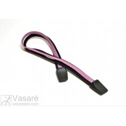 Rack Strap Triple 540mm  Blk/Cyclamen/Sil/Blk w/hook