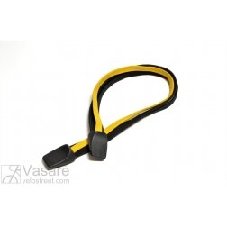 Rack Strap Triple 570mm  Blk/Yellow/Blk w/hook