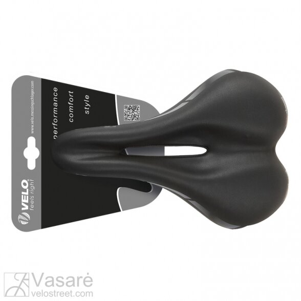 saddle VELO wide:channel m, w/o clamp 1