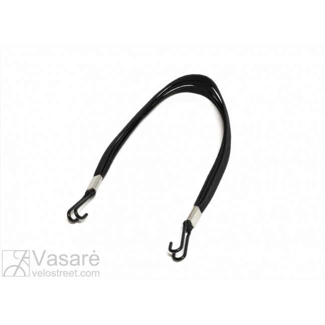 Bagažo tvirtinimo dirželiai Rack Strap Triple 540mm  Blk/Blk/Blk w/hook 