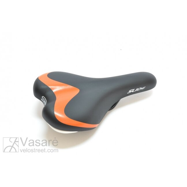 Saddle SR 8551 Blk w/o clamp w/o spring