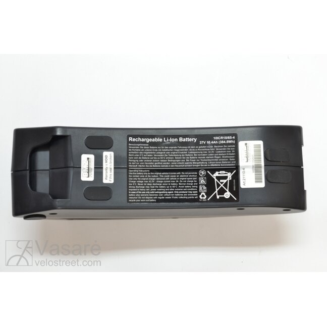 Bty 37V 10,4Ah 384,8Wh Li Ion ED-3 4EX Blk 1