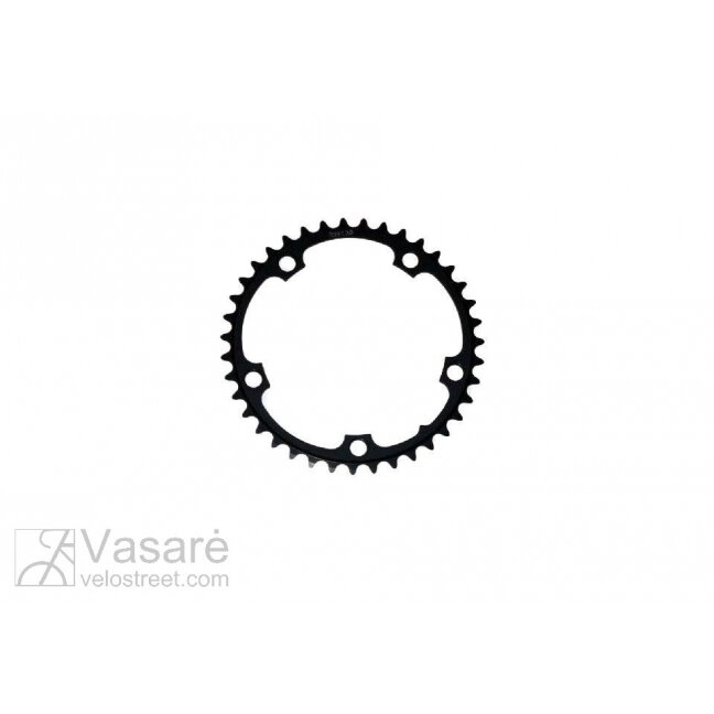 Chain ring ROTOR ROAD C38t BCD110x5 compact Black NoQ inner