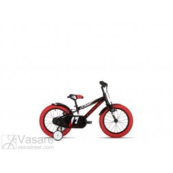 Dviratis Drag Alpha 16 black red