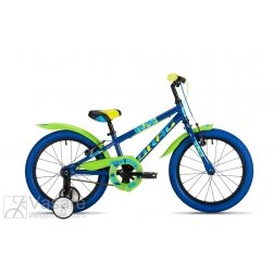 Dviratis Drag RUSH 16 blue/green