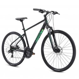 Dviratis Fuji TRAVERSE 1.7 Satin Black / Green