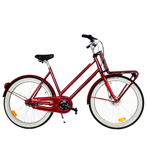 Bicycle 26" Da-Al-CTY R53 7NY U TRAPEZ TRANSPORT ~tango-red