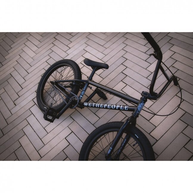 Dviratis BMX Wethepeople Thrillseeker 20" Black 18,5" TT 14