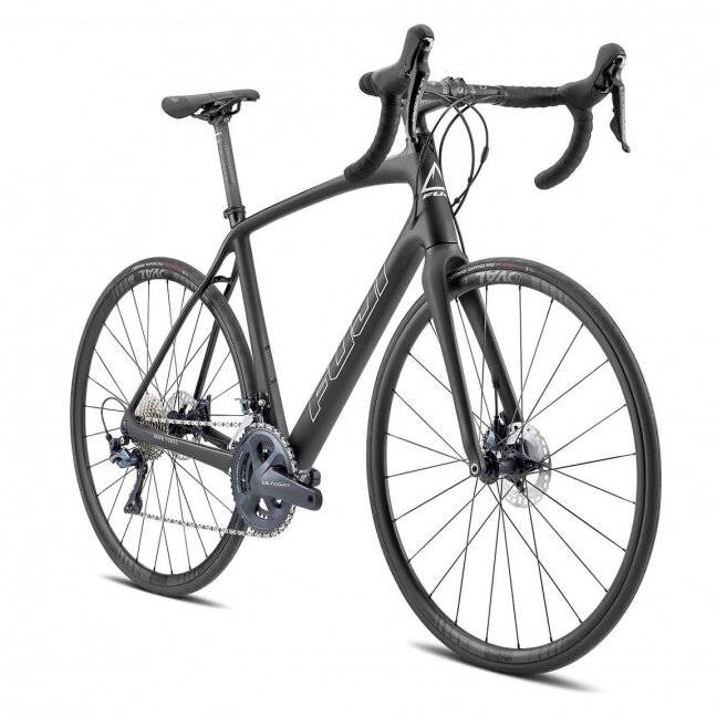 Dviratis Fuji GRAN FONDO 1.1 Matte Carbon with Gloss White 1