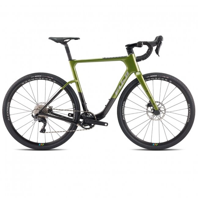 Dviratis Fuji JARI CARBON 1.3 Pearl Olive Green