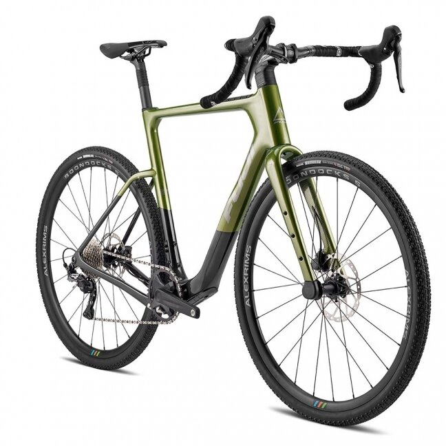 Dviratis Fuji JARI CARBON 1.3 Pearl Olive Green 1