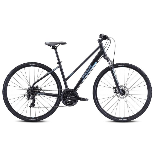 Bicycle Fuji TRAVERSE 1.7 ST 17 Satin Black /Cyan