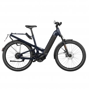 E-bike Riese & Müller Homage GT Vario HS 54cm Deep see blue metalic comf kit, Dualbaterry Dropper seat post