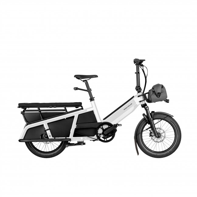 E-bike Riese & Müller Riese & Müller Multitinker vario White Kiox300 625Wh Passenger Kit