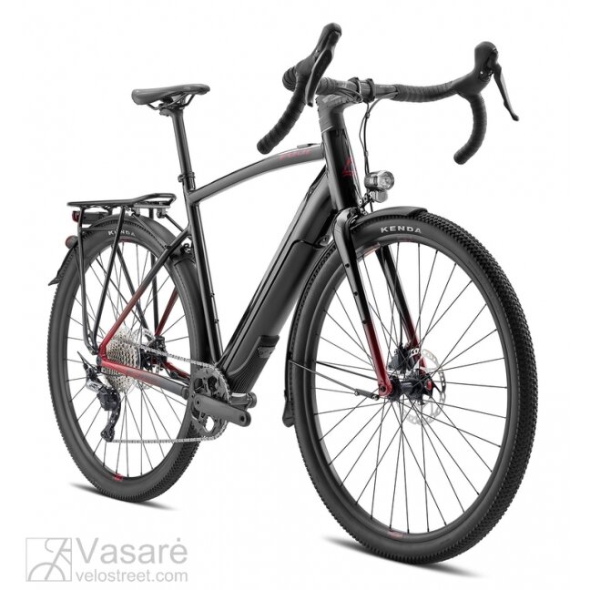 E-bike Fuji E-JARI EQP Black/ red gradient 1