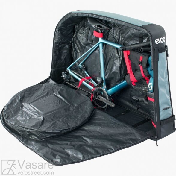 EVOC Dviračio transportavimo krepšys Bike Travel Bag // Steel 2