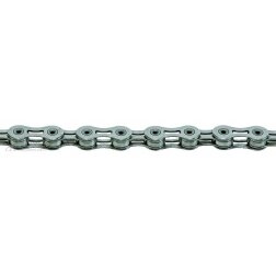 Chain KMC X-10 SL silver, 30sp. 228g. 112links 1/2 x 11/128