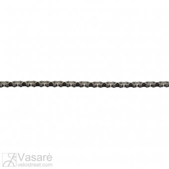 Grandinė KMC K1 wide 1/2"x1/8" 110 links silver/black box