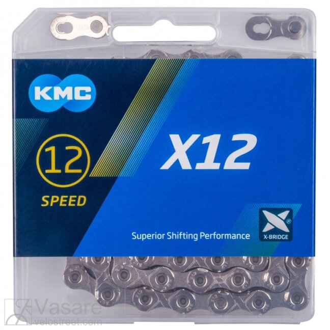 Chain KMC, X12 silver 126 links 2