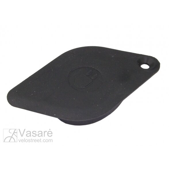 Rubber cover eBike f. charging socket for alu frames