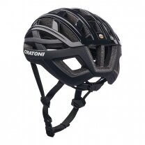 Helmet Cratoni C-Airlite, black gloss-matt, size S/M (52-56 cm)