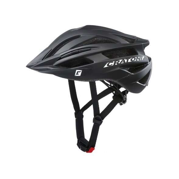 helmet Cratoni Agravic (MTB), black matt, size L/XL (58-62cm)