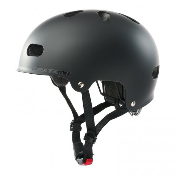 helmet Cratoni C-Mate Jr., size S/M (54-58cm) black matt