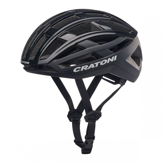 Helmet Cratoni C-Airlite, black gloss-matt, size L/XL (58-61 cm)