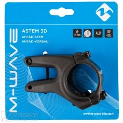 Stem AHEAD M-WAVE, alloy, 40 mm, -12