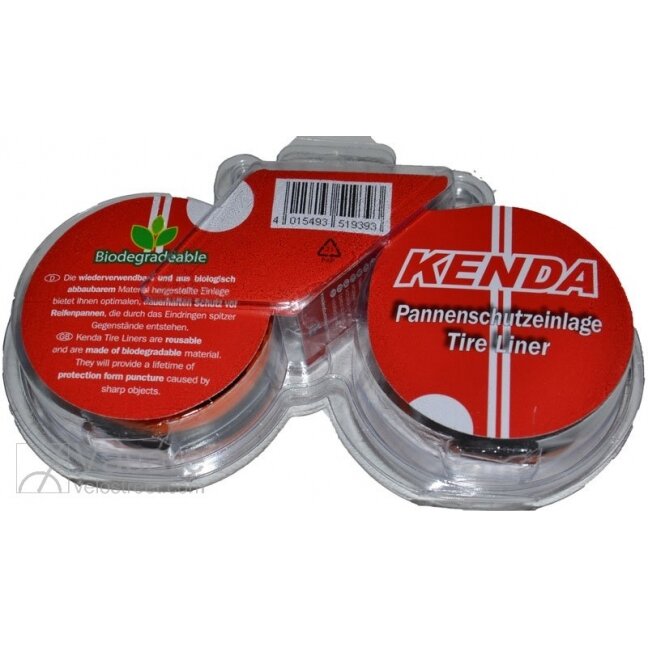 Tire tape puncture protection layer KENDA 700x20-25C / 20-25 x 622, black/orange 1