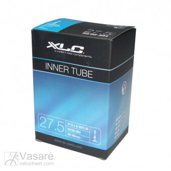 XLC Bycicle Tube 27.5 x 2.10/2.35 52/58-584 SV 48 mm