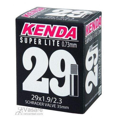 Tube KENDA 29x1.90-2.35, 50/58-622, A/V, molded, box 1