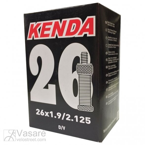 Kamera KENDA 26''x1.75-2.125, 47/57-559 D/V-40 mm