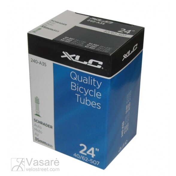 XLC tube 24 x 1.5/2.5 40/62-507 SV 35mm