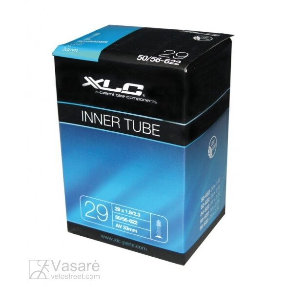 XLC tube 29 x 1.9/2.3  50/56-622 SV 34mm