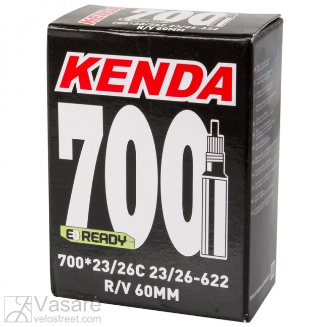 Tube KENDA 700x23/26C 23/26-622, F/V-60 mm 2