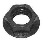 axle nut M10X1.25 for B.B.-axle, black