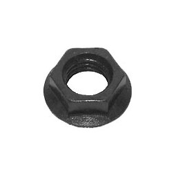 axle nut M10X1.25 for B.B.-axle, black