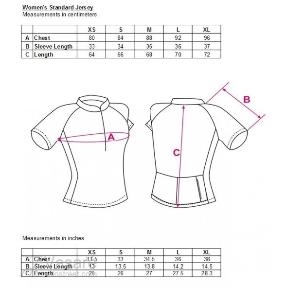 Women's Jersey J-361S 3