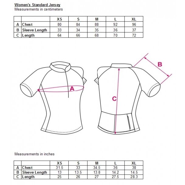 Women's Jersey J-343L 2