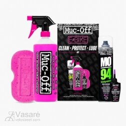 Muc-Off eBike Clean, Protect & Lube Kit - Valymo r