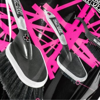 Muc-Off 3x Brush Set - 3 šepetėlių komplektas