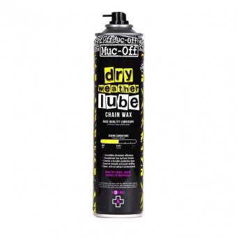 Muc-Off Dry PTFE Chain Lube - grandinės tepalas su PTFE priedais 400ml.